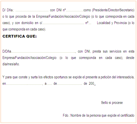 Modelo certificado (imagen)