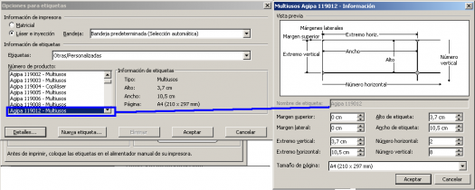 Imagen etiquetas 2*8 (total 16 etiquetas/página) 